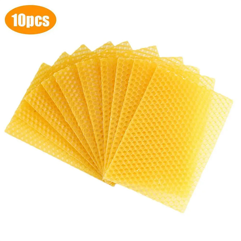 Candle Making Kit Beeswax - 10 قطع من صفائح شمع العسل