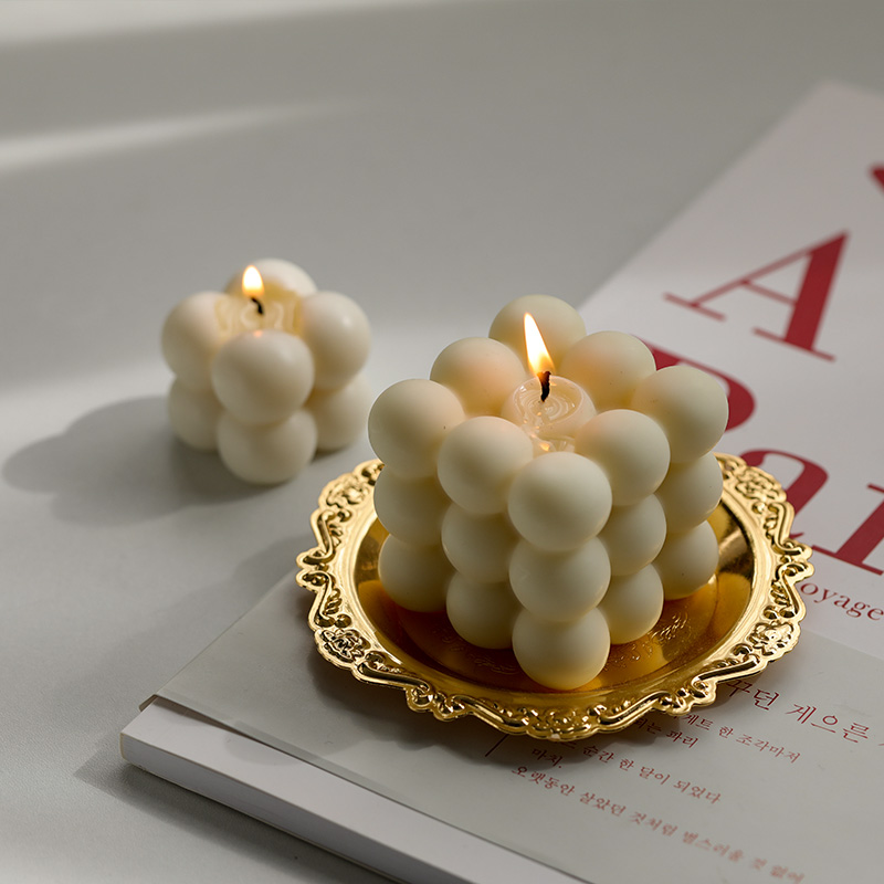 Candle Making Business - ثلاثية الأبعاد فقاعة مكعب شمعة سيليكون