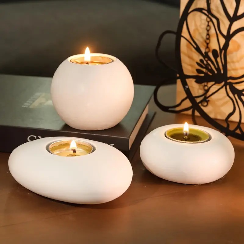 Candle Making Ideas - Tealight شمعة حامل الراتنج قالب من