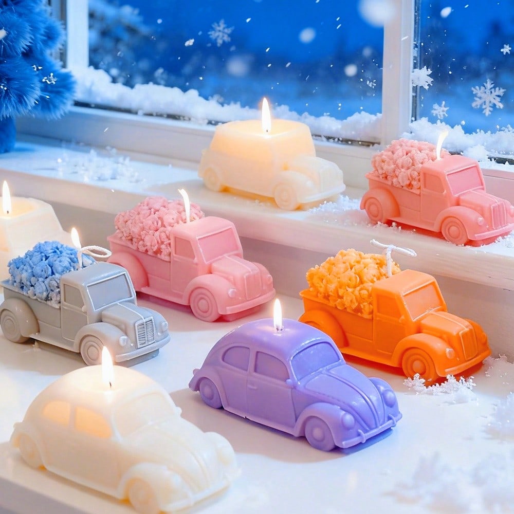 Candle Making Business - قالب سيليكون متعدد الأنماط لتشكيل الشموع