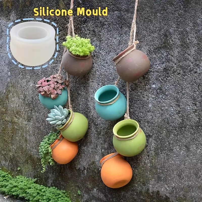 قوالب أصص الزهور السيليكونية،  - مراجعة Candle Making Ideas وسعره