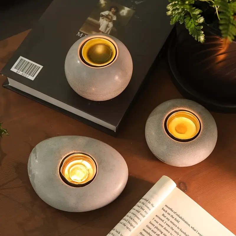 Tealight شمعة حامل الراتنج قال - مراجعة Candle Making Ideas وسعره